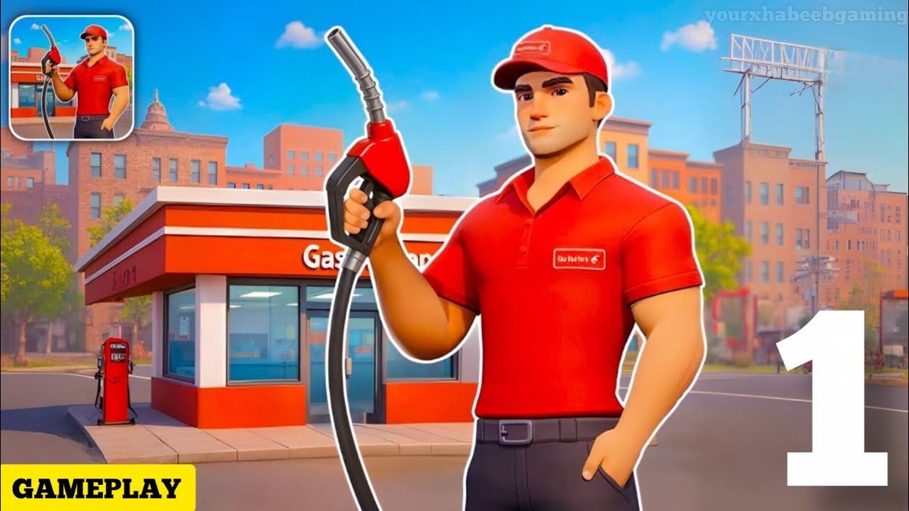 My Gas Station Simulator Gameplay Walkthrough Part 1 (Android, iOS)