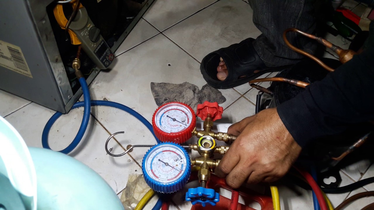 แนวทางการตรวจเช็คซ่อมตู้เย็น2ประตู LG Electronics lnc.รุ่นGC-B207FLCอาการไม่เย็น ตอนที่6