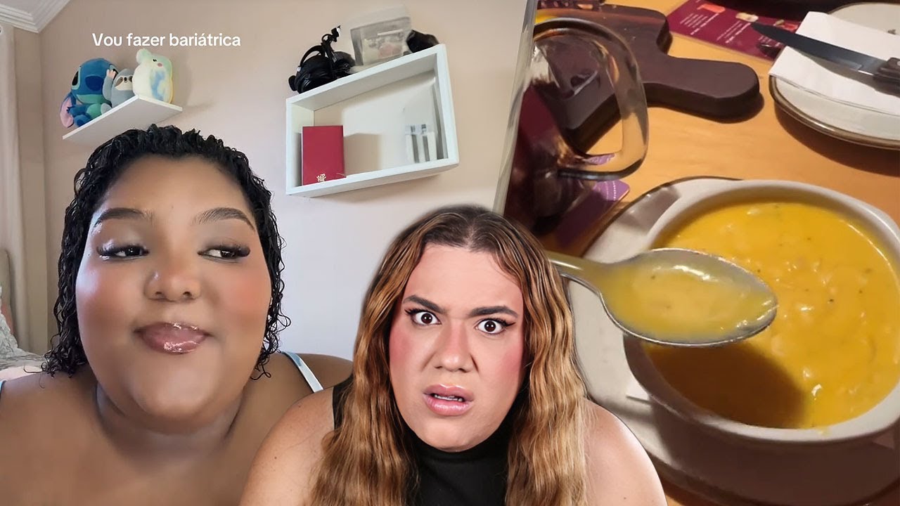 MAIOR TRETEIRA DO TIKTOK FAZ BARIÁTRICA E CORRE PRO OUTBACK