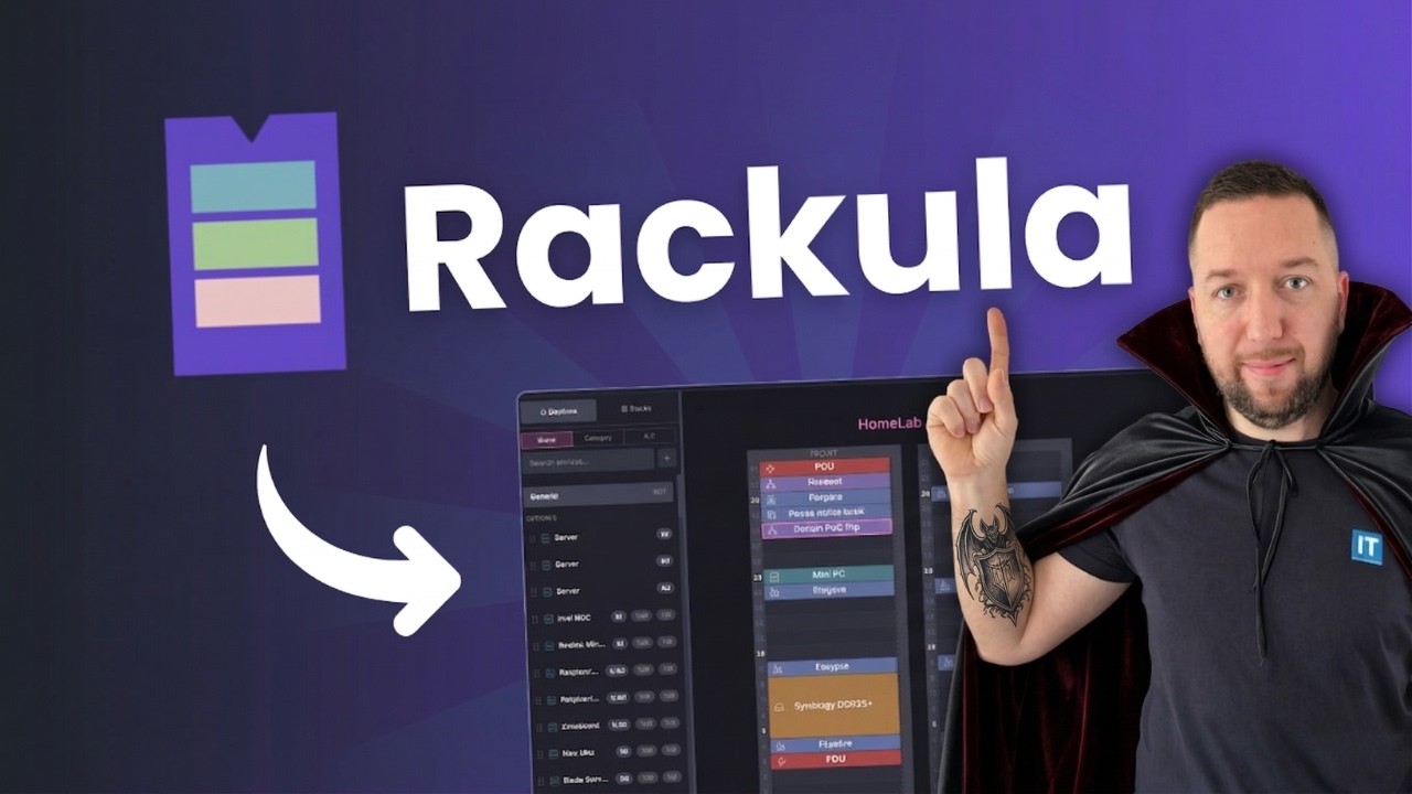 Reprenez le contrôle de votre baie informatique avec Rackula