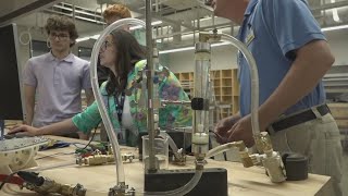 John Bapst students work with UMaine on groundbreaking research to prevent vision loss