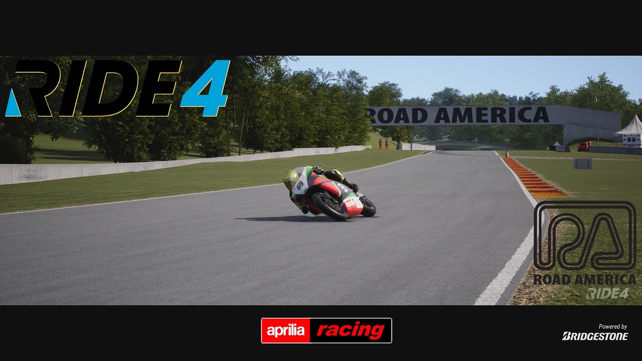 Ride 4 - Road America - The Kink Course - Time Trial - RM 250cc - New Record - Aprilia RS250 RM 2001