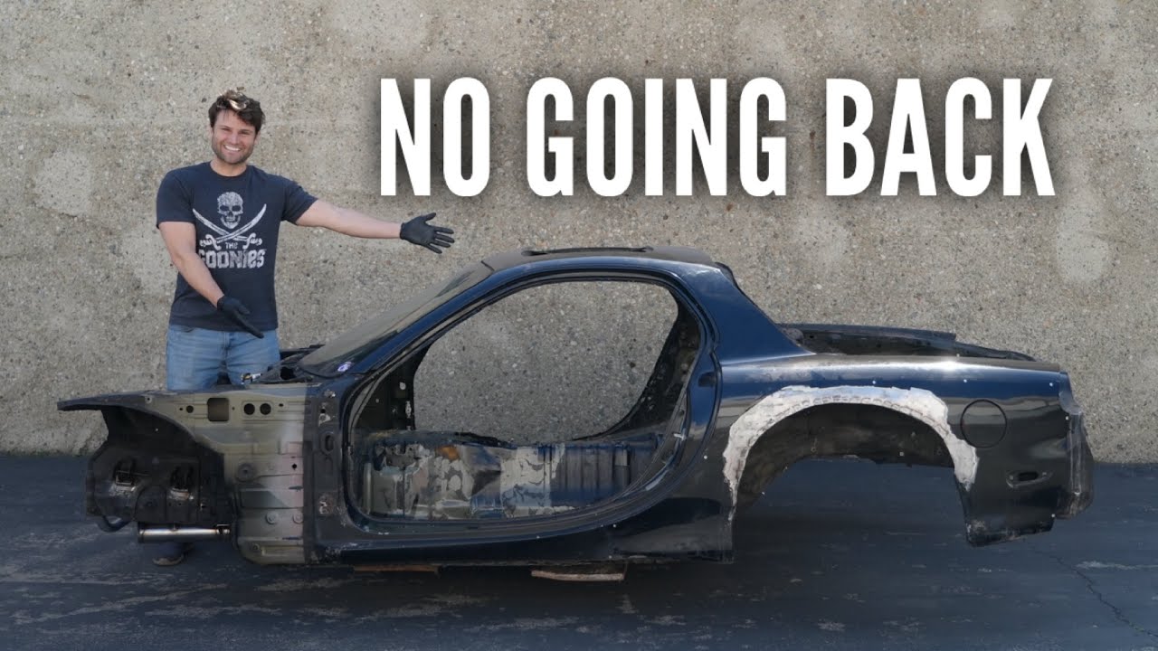 Rustied Rx 7 I completely destroyed my RX-7 before Pikes Peak - YouTube