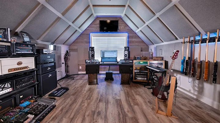 EPIC HOME STUDIO Setup 2022 | Chris Justice (studi...