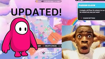 My fall guys map! Rooftop Parkour! Code in the video