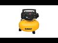 DEWALT Pancake Air Compressor 6 Gallon 165 PSI DWF
