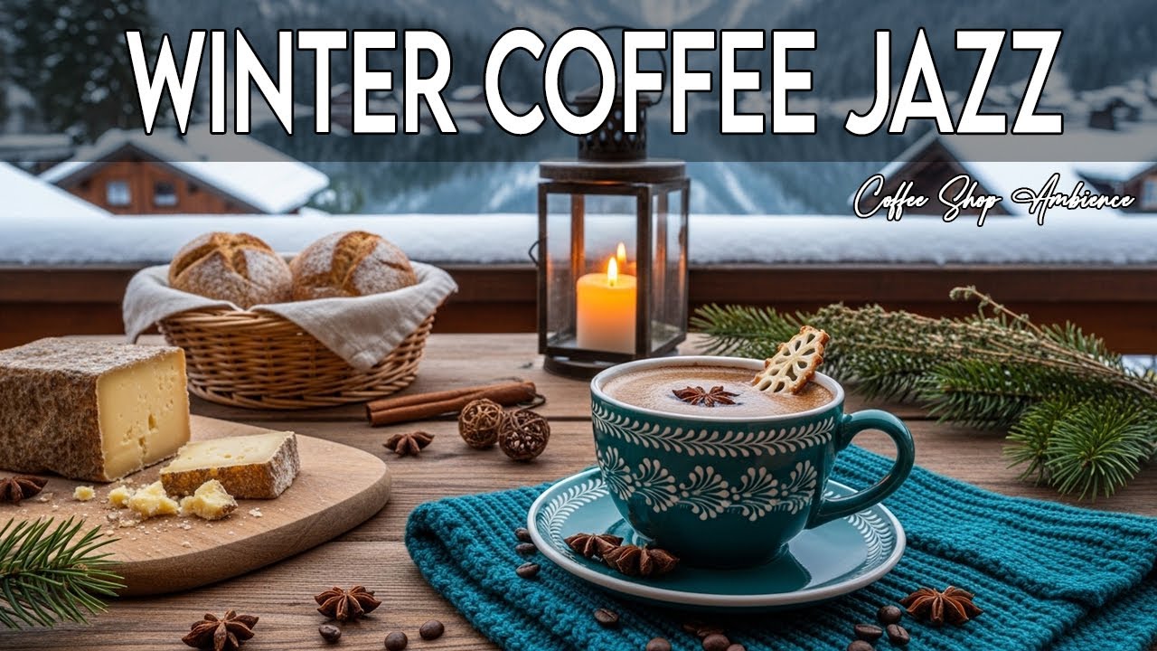 Winter Coffee Jazz - Delicate Bossa Nova for a Happy Morning | Positive Study Music.