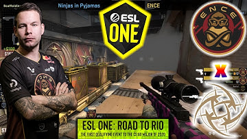 🇫🇮 ENCE Allu vs 🇸🇪 NiP TRAIN POV HIGHLIGHTS  - ESL One: Road to Rio 2020
