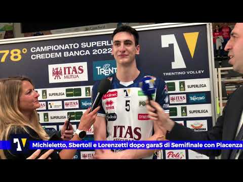 🎙️🟡🔵 MIXED ZONE | Michieletto, Sbertoli e Lorenzetti dopo la qualificazione alla Finale Scudetto