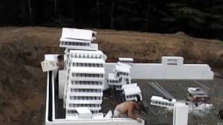 ICF foundation - stacking ICF