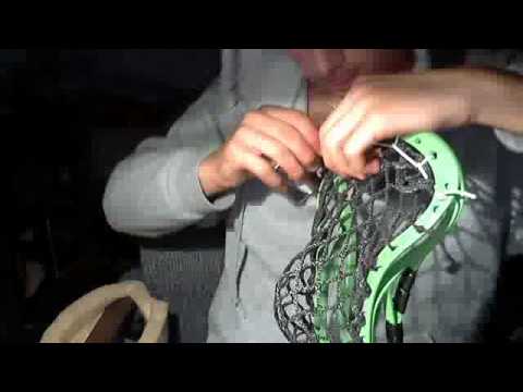 How to string Triangle Top for 6 Diamond mesh