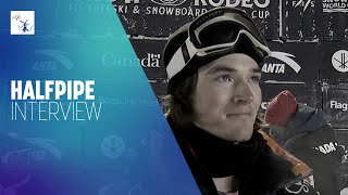 Brendan Mackay (CAN) | Quotes | Men's Halfpipe | Calgary | FIS Freestyle