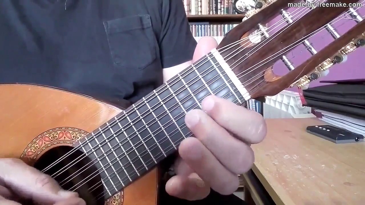 CÓMO TOCAR MARÍA LA PORTUGUESA  DE CARLOS CANO. PRIMERA BANDURRIA.