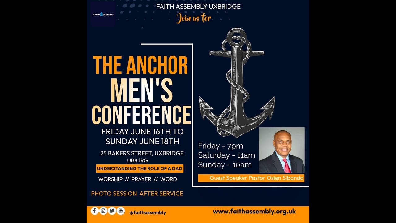 Faith Live - The Anchor Men's Conference 2023 - Day 2 - YouTube