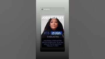 Thumbnail of NEW!! Jody Watley- “EVERLASTING” Enters The UK Soul Chart Top New Entry #jodywatley #music