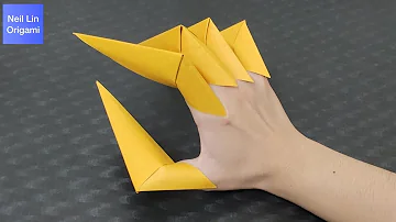 折り紙爪