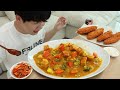 수제 카레에 생선까스.. 끝났다... Handmade curry and fish cutlet..mukbang