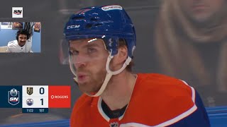 MCDAVID GOING FOR 50 | GOLDEN KNIGHTS vs OILERS REACTION | NHL Highlights | December 21, 2025
