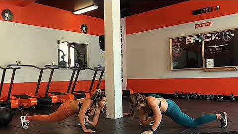 Josetty Hurtado &  Amber Charlton Warm Up