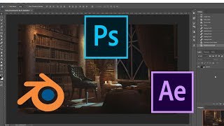How I make my videos [3D Concept + Photoshop + After Effects]