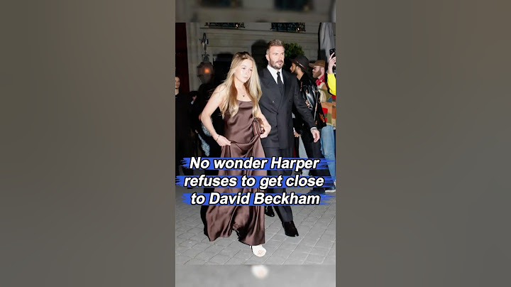 No wonder harper refuses to get close to davidbeckham. #davidbeckham #harperbeckham#usa #foryou