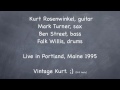 *Kurt Rosenwinkel* Quartet: Deep Song LIVE Mark Turner, sax, Ben Street, bass, Falk Willis, drums