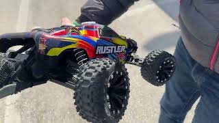 Traxxas Rustler VXL 2wd GPS Speedtest