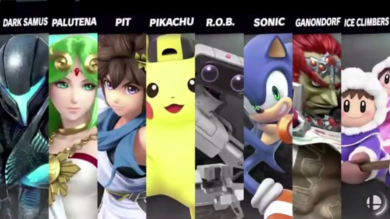 Super Smash Bros. Ultimate 8 CPU FREEFORALL on 75 m! Level 9 with 5 Stocks YouTube