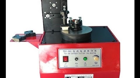 No. tampon printing machinery,Serial No. tempo printer,Serial no. tempo printing machine