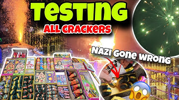 Diwali crackers testing | crackers testing | Firecrackers testing 2025 | Crackers 2025
