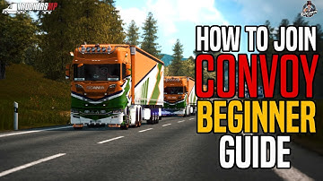 🚛 How to Join a Convoy in TruckersMP | Beginner’s Guide for ETS2 & ATS Players!