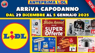 Volantino Lidl dal 29 dicembre al 5 gennaio 2025 🎆 SUPER OFFERTE DI FINE ANNO 🟩⬜️🟥 #anteprima