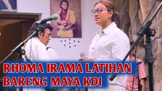 Ngintip Raja Dangdut Latihan Bareng Soneta Group Dan Maya Kdi