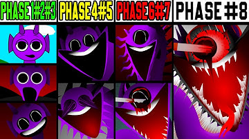 Phase 1 VS Phase 2 VS Phase 3 VS Phase 4 VS Phase 5 VS Phase 6 VS Phase 7-8 in Incredibox Sprunki!