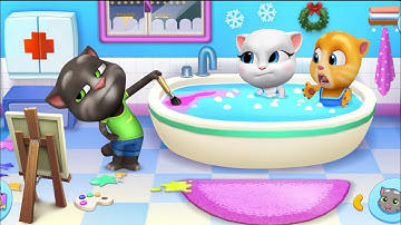 My Talking Tom Friends (iOS, Android) Gameplay Walkthrough (Outfit7) - HD