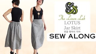 Easy 1-Hour Skirt \/\/ Sew Along