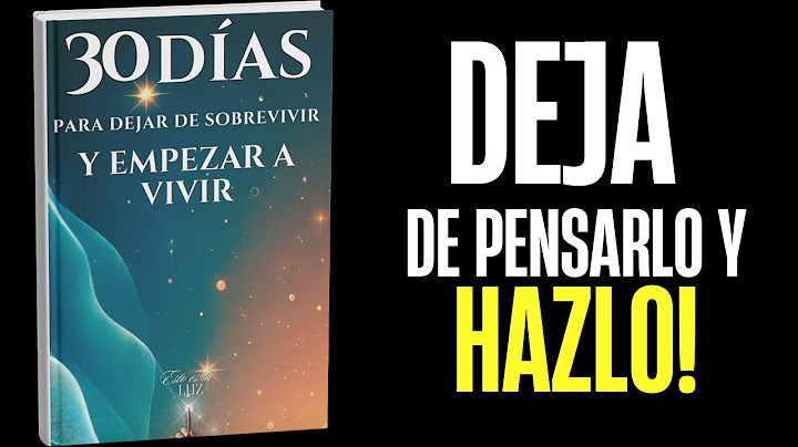 Cambia Tu Vida en 30 Días: Conviértete en Quien Debes Ser. Audiolibro - Original Esto Es La Luz