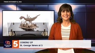 St. George News at 5: Reasons for slow fire season, steampunk velociraptors and contrails?