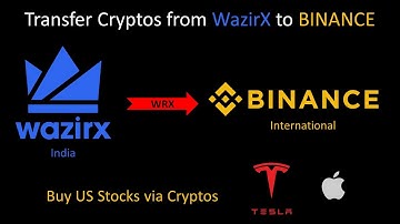 How to transfer cryptocurrency from Wazirx to Binance in easy way