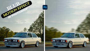 Create Realistic Motion Blur Effects"