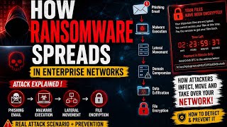 How Ransomware Spreads | From Phishing to Full Network Compromise