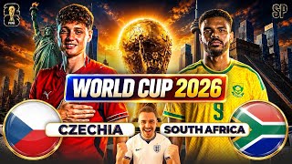 FIFA World Cup 2026 LIVE | CZECHIA vs SOUTH AFRICA Watchalong