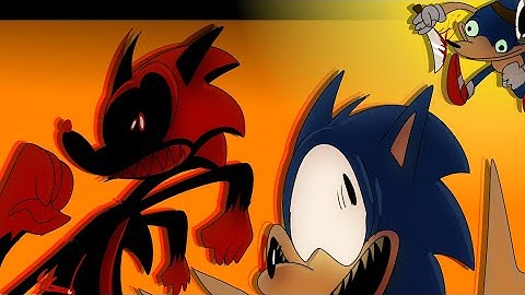 Spooky month with Fatal Error and Sonic.EYX  ( Sonic.exe animation )
