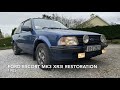 Ford Escort MK3 XR3i Restoration