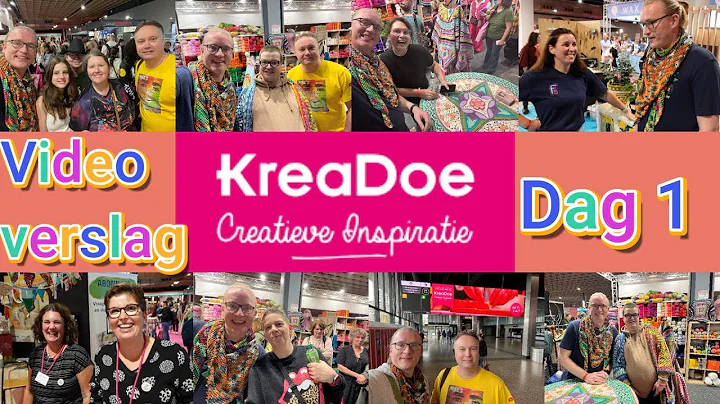 Mike's Creatieve Wereld | KreaDoe 2025 dag 1 videoverslag