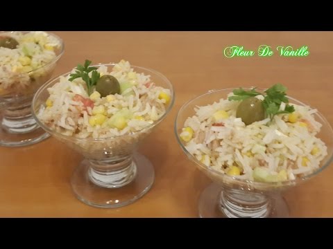 Vidéo: Salade De Riz Et Radis
