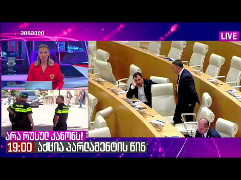 ნაბი**არი ეს, ნუ იგინები წეისერად ილაპარაკე - დაპირისპირება პარლამენტში