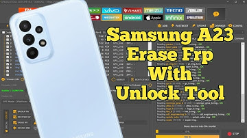 Samsung A23 Erase Frp | Remove Gmail Account With Unlock Tool | Za Mobile Tech