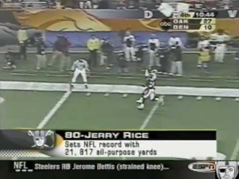 Rich Gannon sets NFL record along with Jerry Rice ...