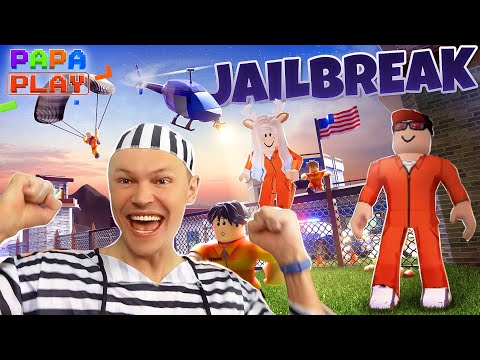 Видео: Сбегаем из тюрьмы в Jail Break